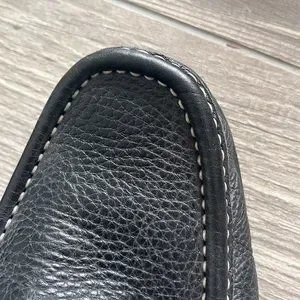LIKE NEW Genuine calf leather Feraggamo loafer Amazon.com | Ferragamo Grazioso Loafers Black Calf Leather  main image 4